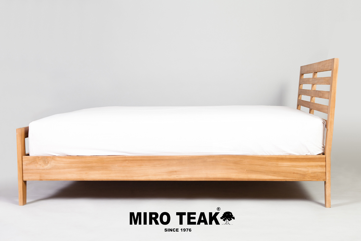 MIRO TEAK ROCHE BED 羅契床台 - 6