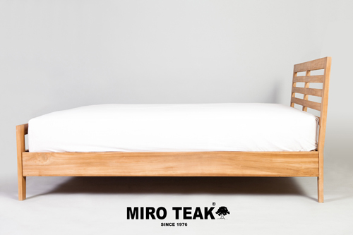 MIRO TEAK ROCHE BED 羅契床台 - 3