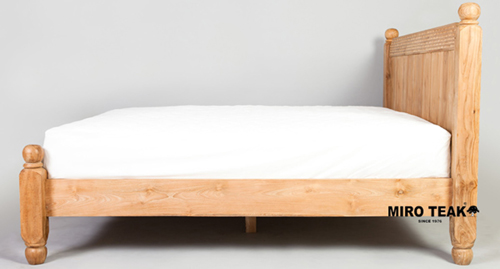 MIRO TEAK BRICK BED 磚情床台 - 2