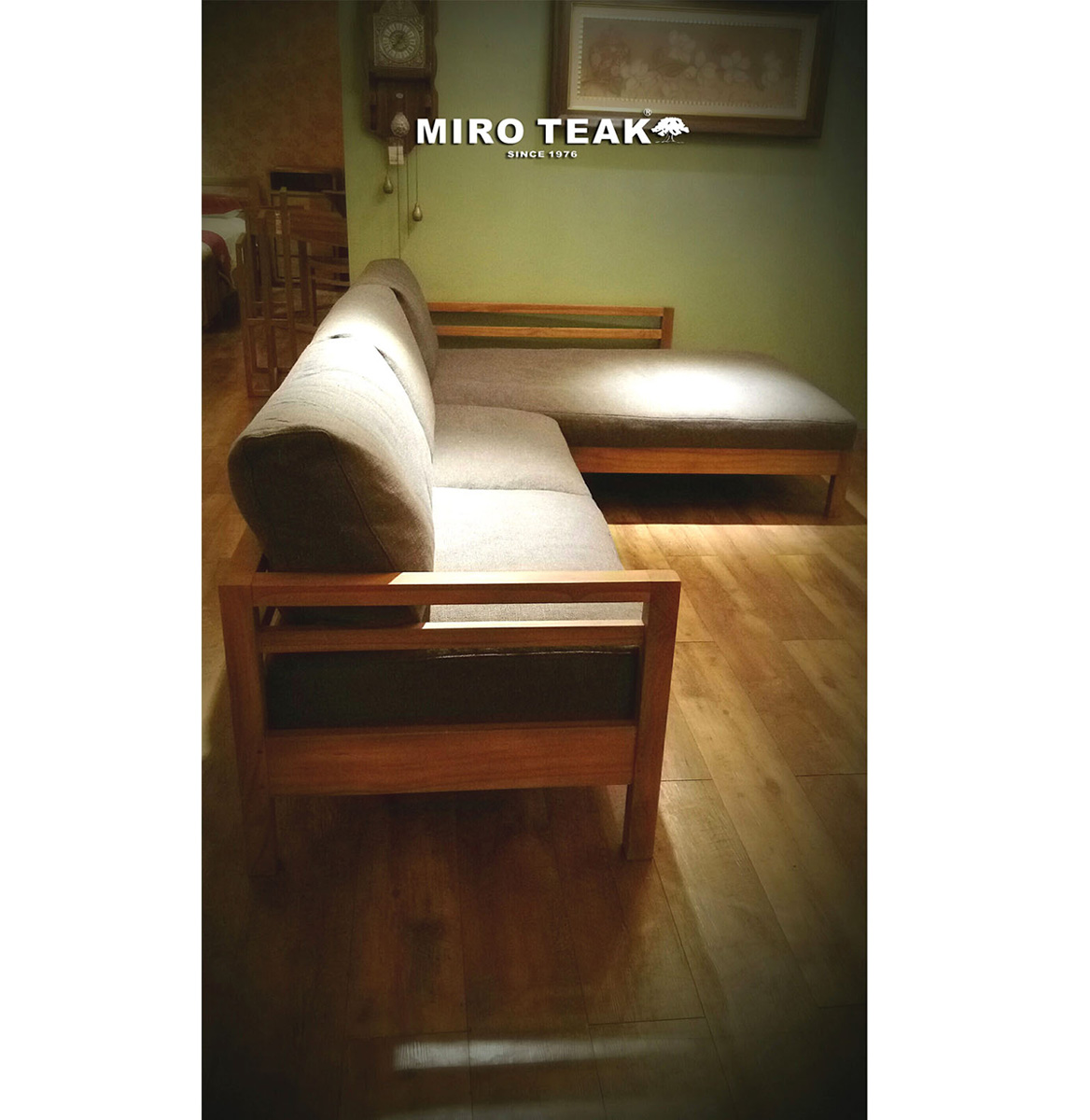 MIRO TEAK ABEL L-SHAPED SOFA 亞伯L型沙發 - 4