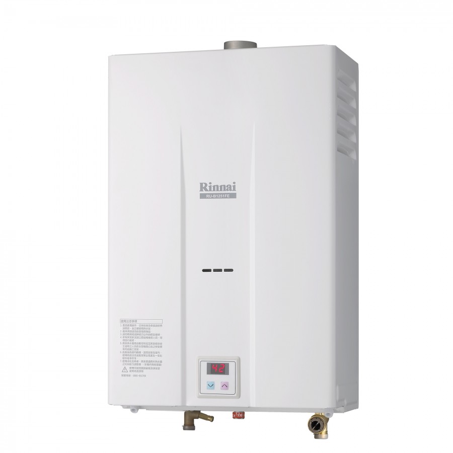 強制排氣式12L熱水器RU-B1251FE - 1