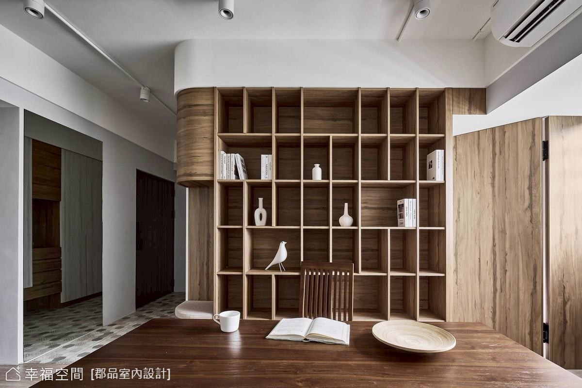 現代風書房木質書櫃