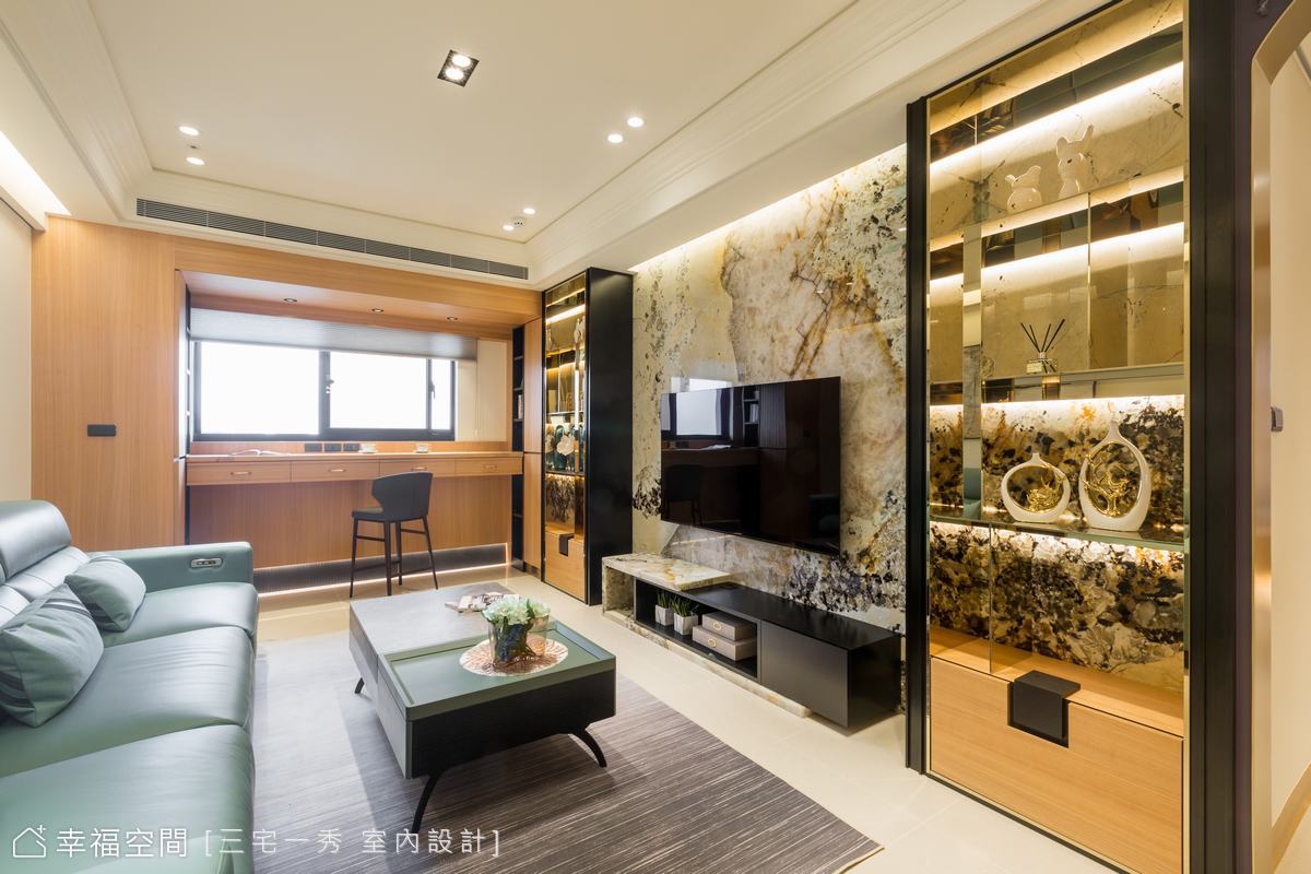 河岸景觀宅 打造夢想杜拜柏金屋｜27坪