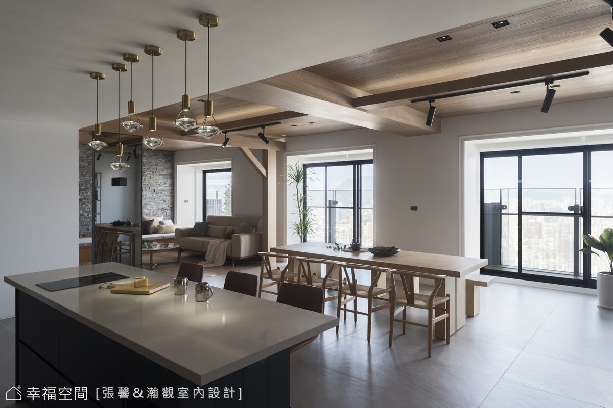 手繪女王玩混搭 輕美式小木屋度假宅