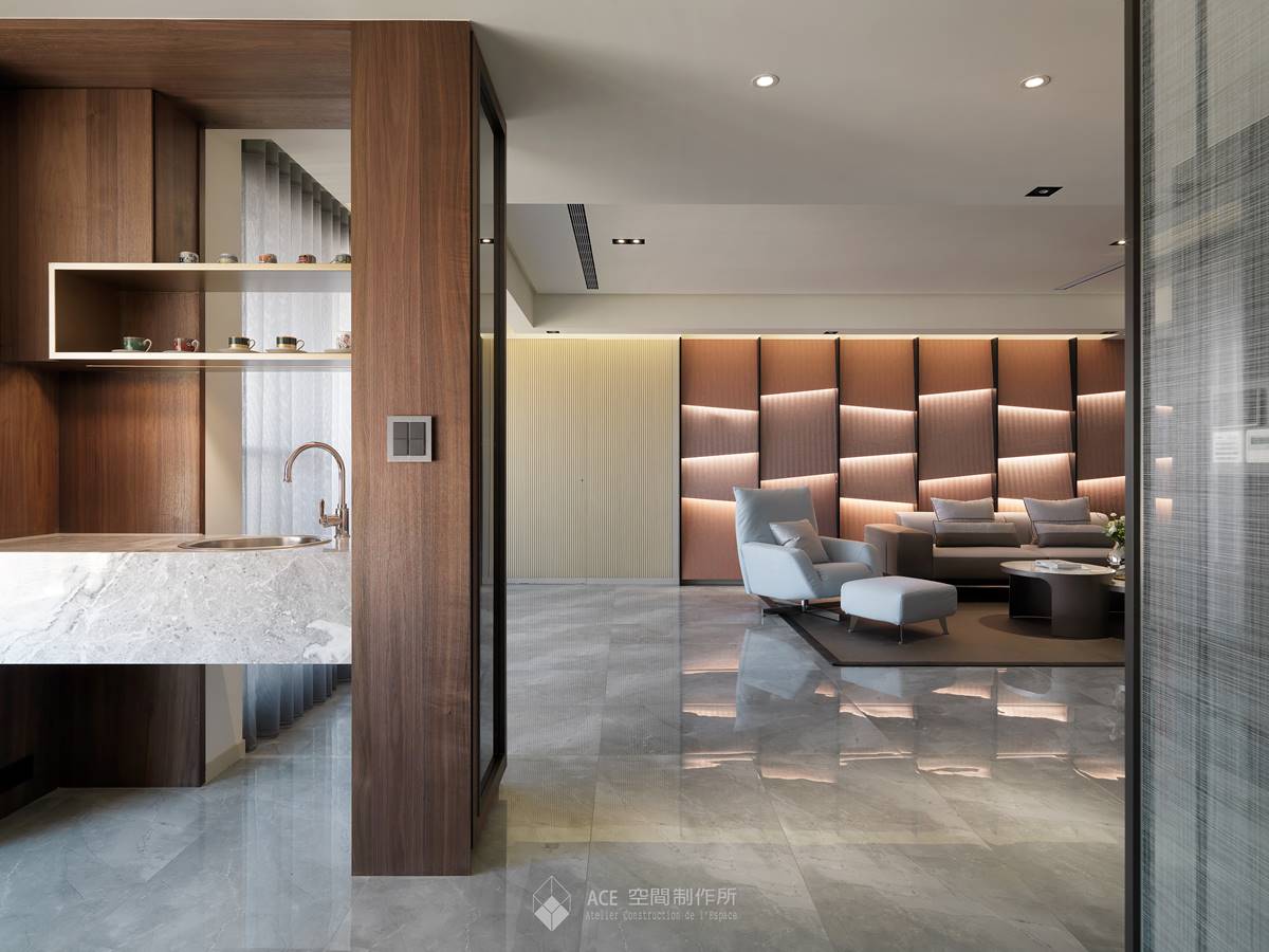 中悅瑰麗高樓層景觀宅｜混搭風｜68坪
