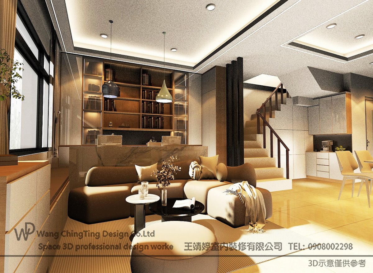 沙鹿永築上承楊公館別墅|現代北歐風|60坪