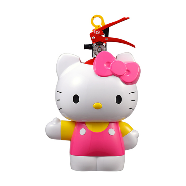Hello Kitty強化液滅火器-台座 - 2