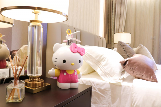 Hello Kitty強化液滅火器-台座 - 4
