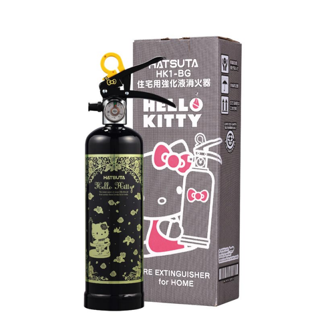 Hello Kitty強化液滅火器_神秘黑
