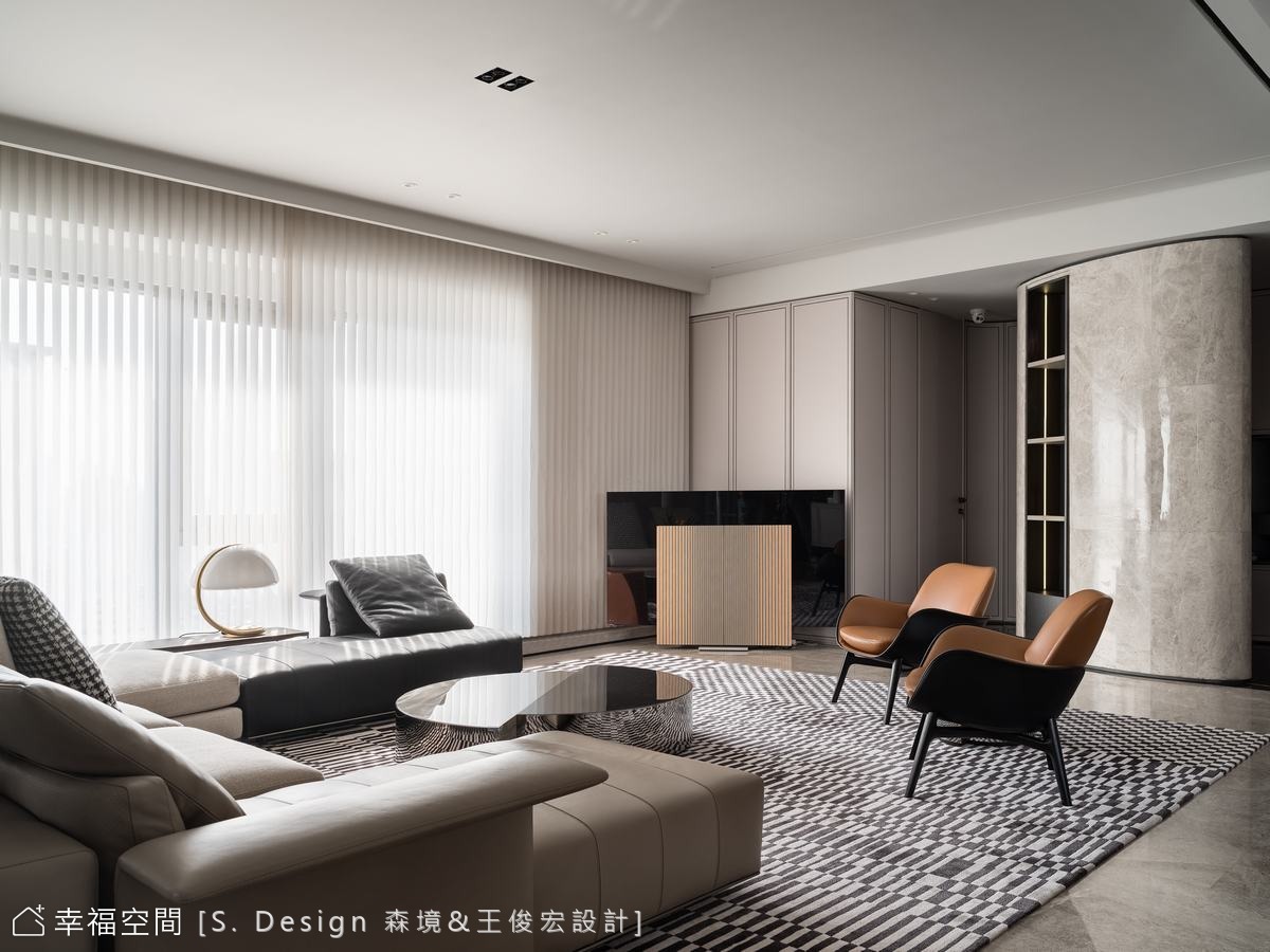 圓融 Rounded and Complete|現代風|110坪|3房、2廳、3衛
