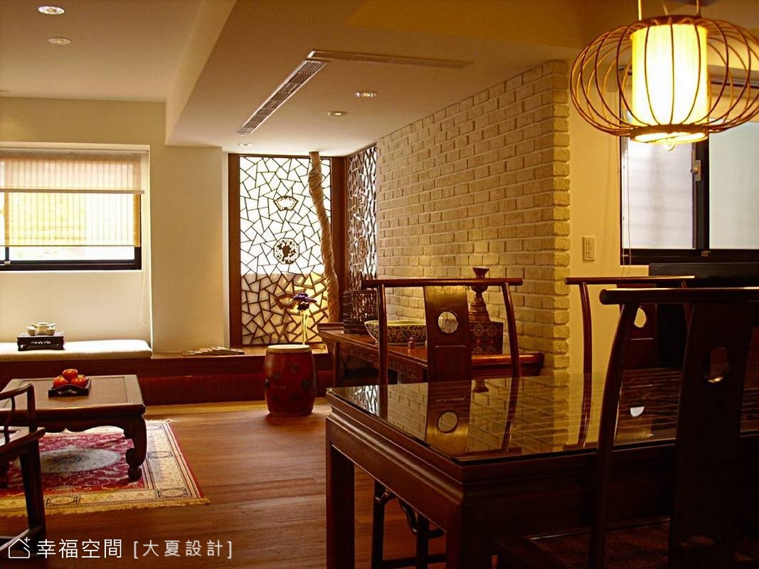 窗櫺 清磚 中式時尚