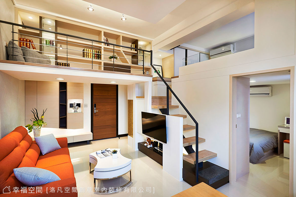 打造一座空橋 住小家也有大享受!