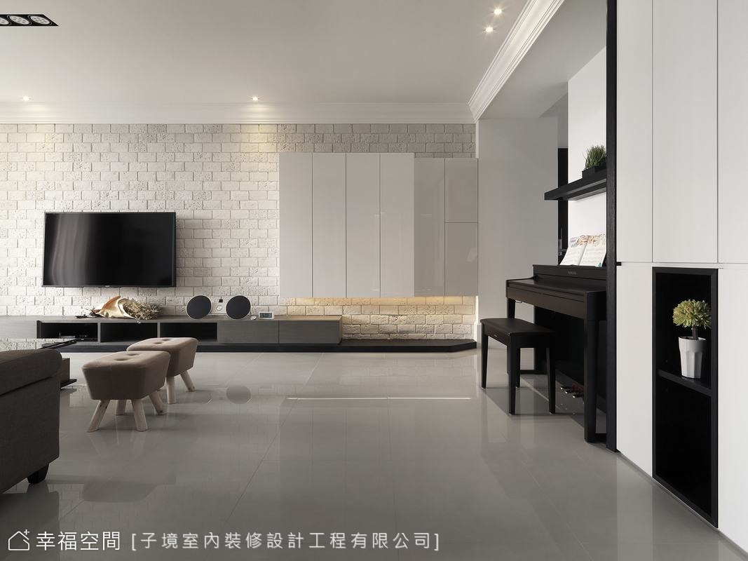 黑白色計 現代輕古典風立現