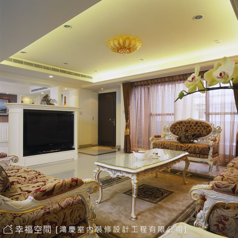 國王皇后的法式新古典生活