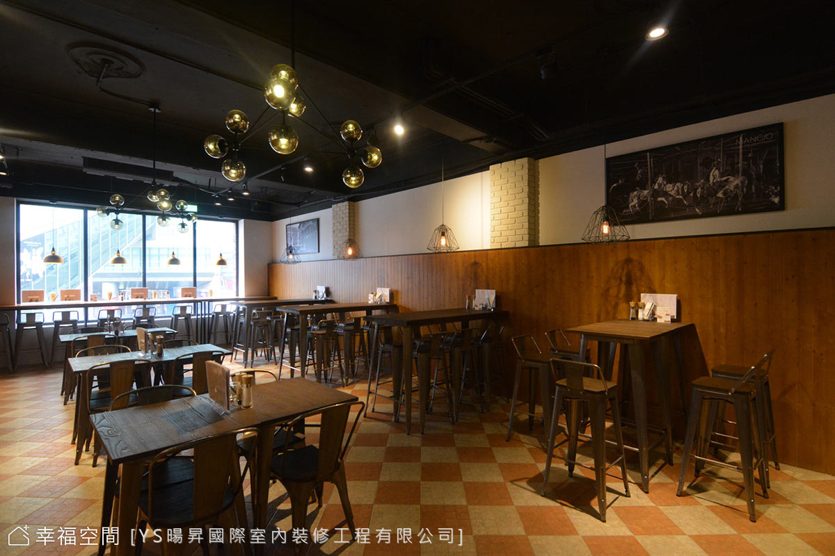 Chic工業風! 義式特調的風格餐廳