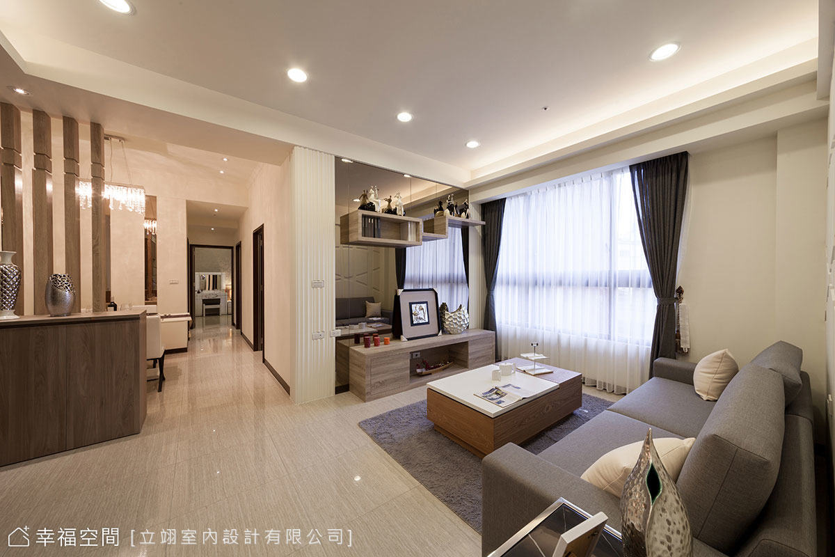 化解單面採光格局 好明亮又溫馨的長形屋