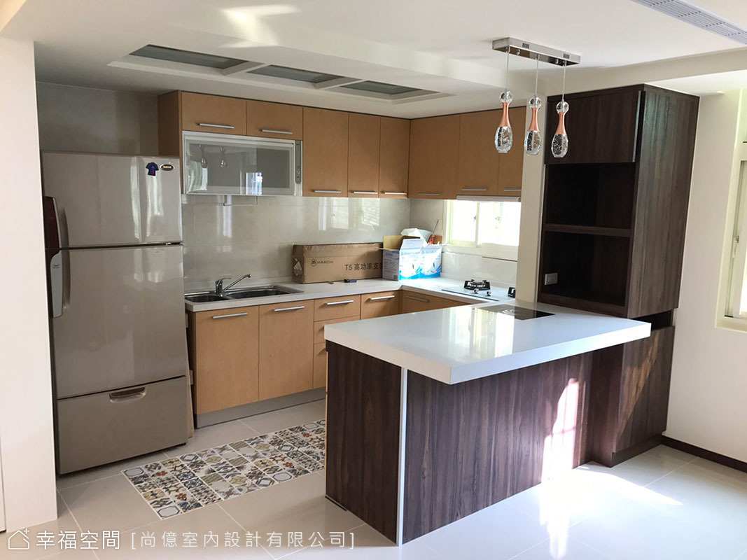 30年老屋明亮改造 坐擁超大餐廚區