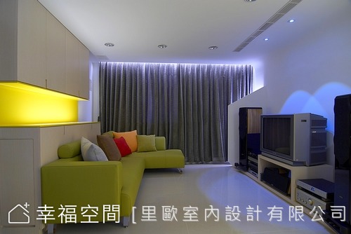 21坪也能打造出Lounge風的4房空間