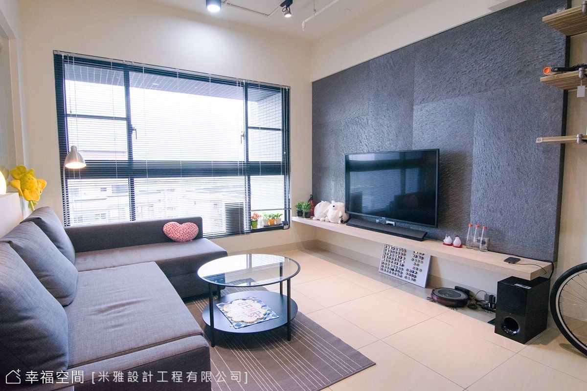 體現輕巧的舒適工業宅