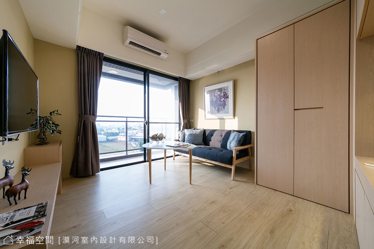 一廳三用 15坪單身宅機能加倍放大