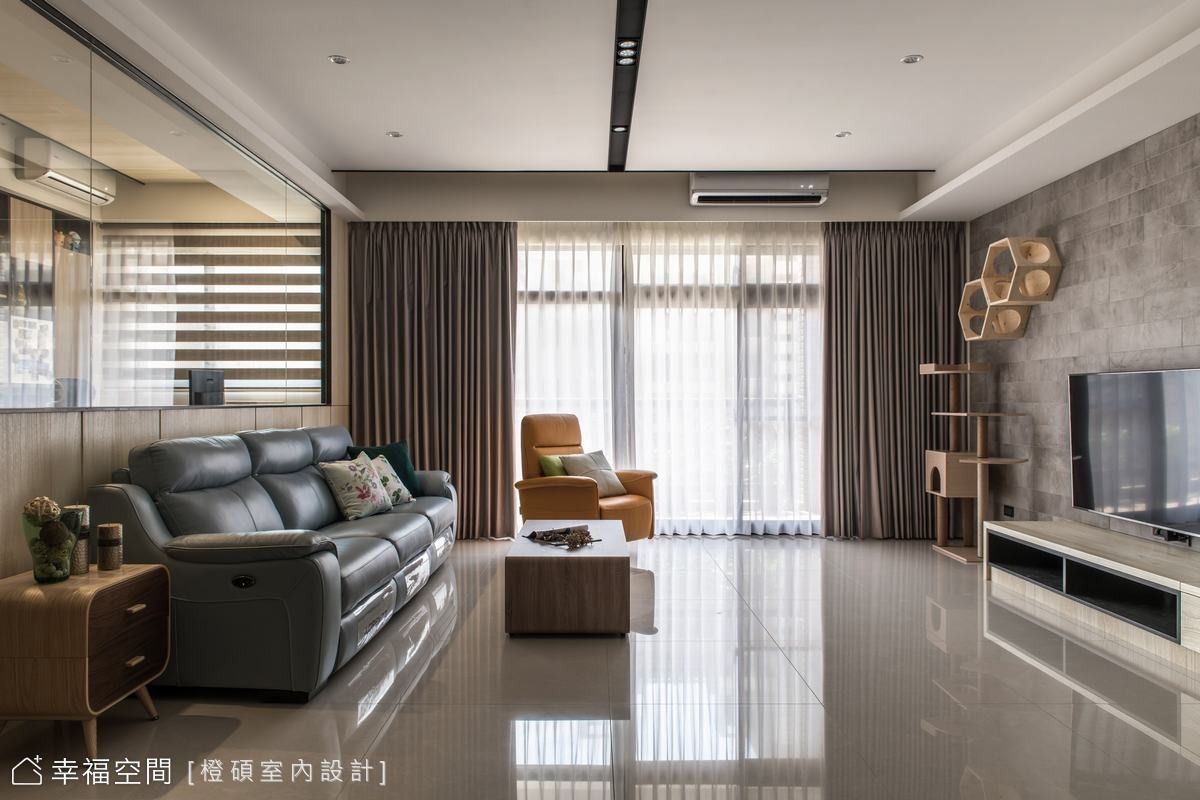 引光入景,構築人貓共享私宅