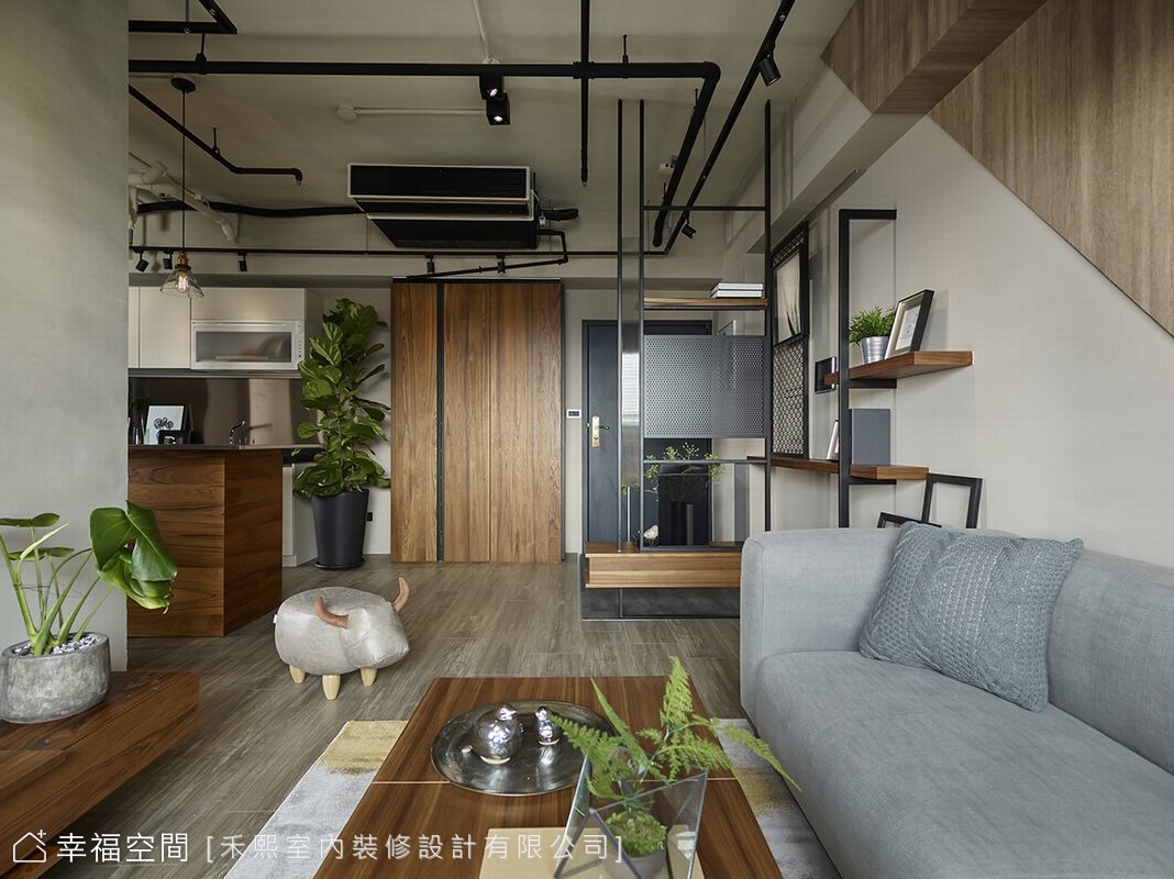 樂活療癒 綠色工業風家居