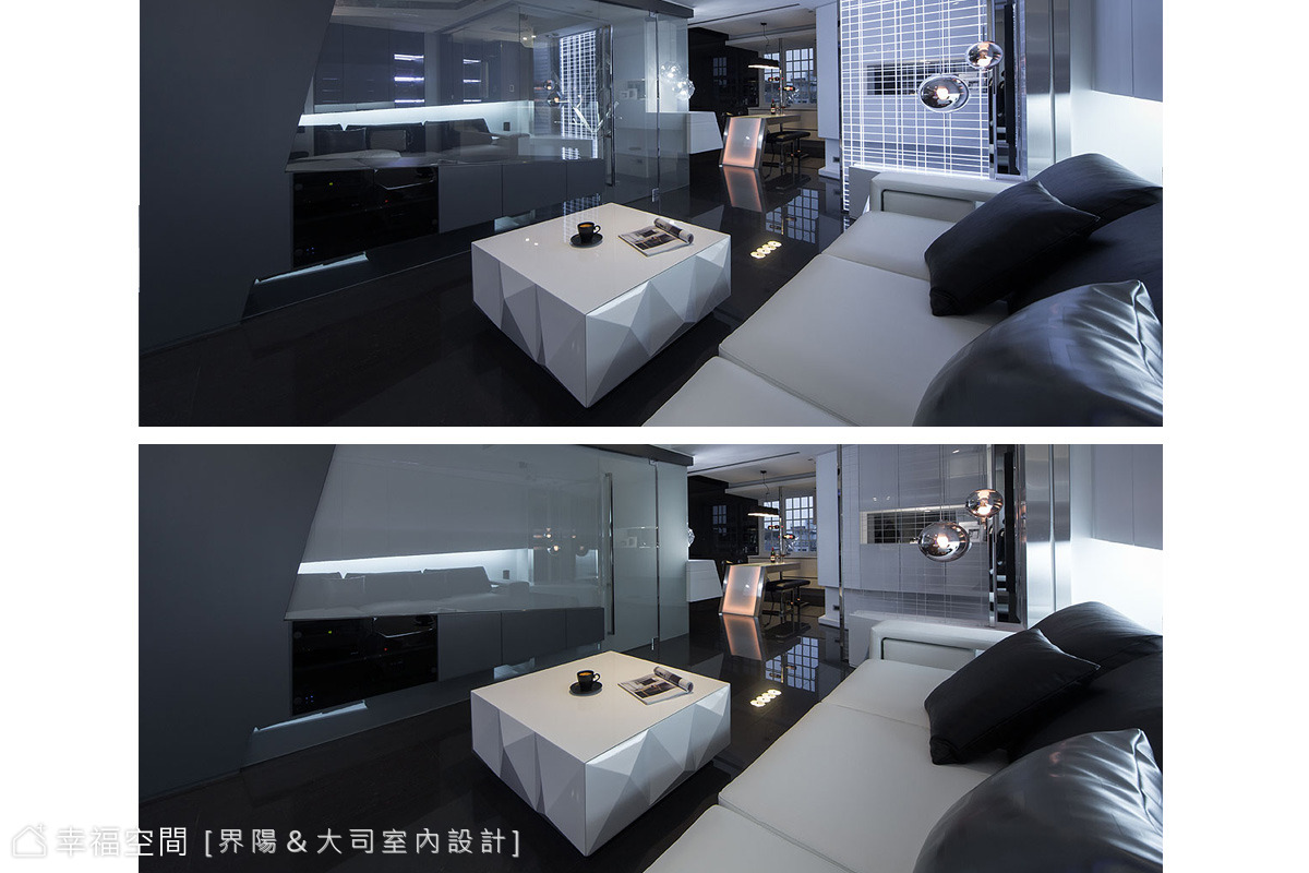 電漿玻璃電視牆