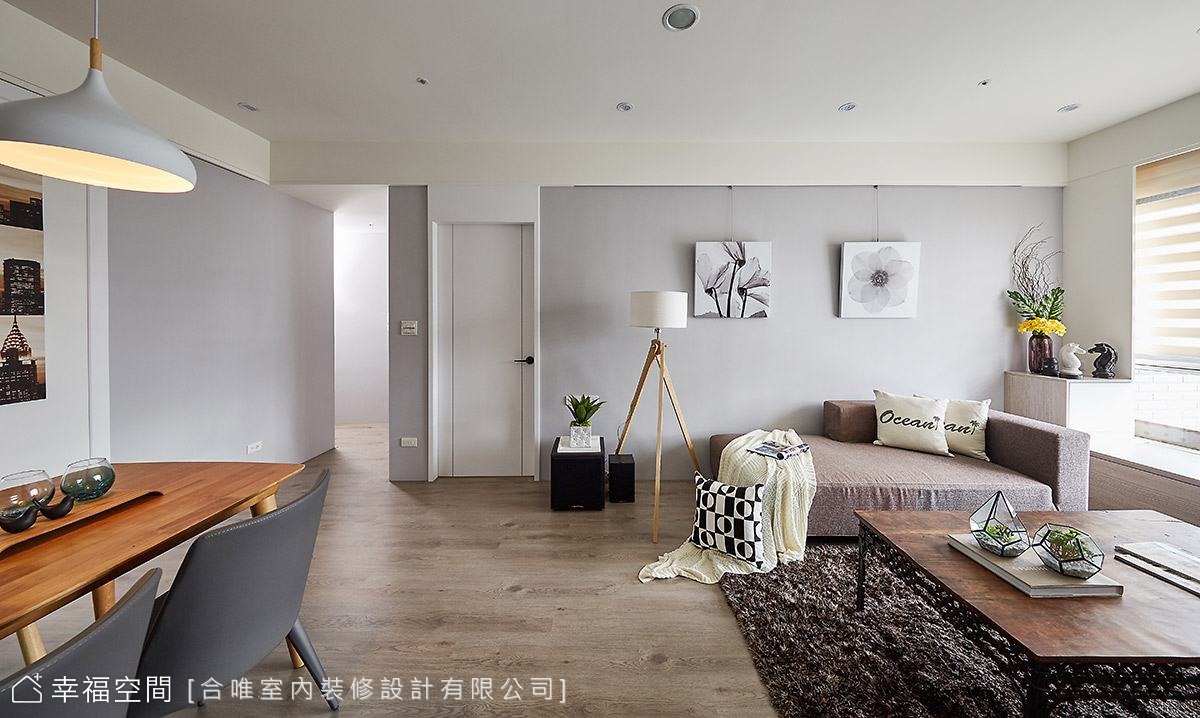 簡約輕盈感 實用度滿分北歐宅