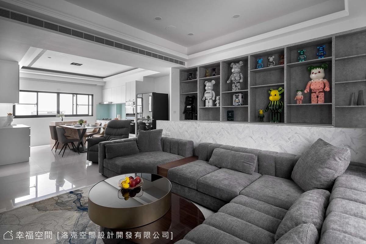 日常歲月的餘溫，訴說自在沉斂生活｜混搭風｜45坪