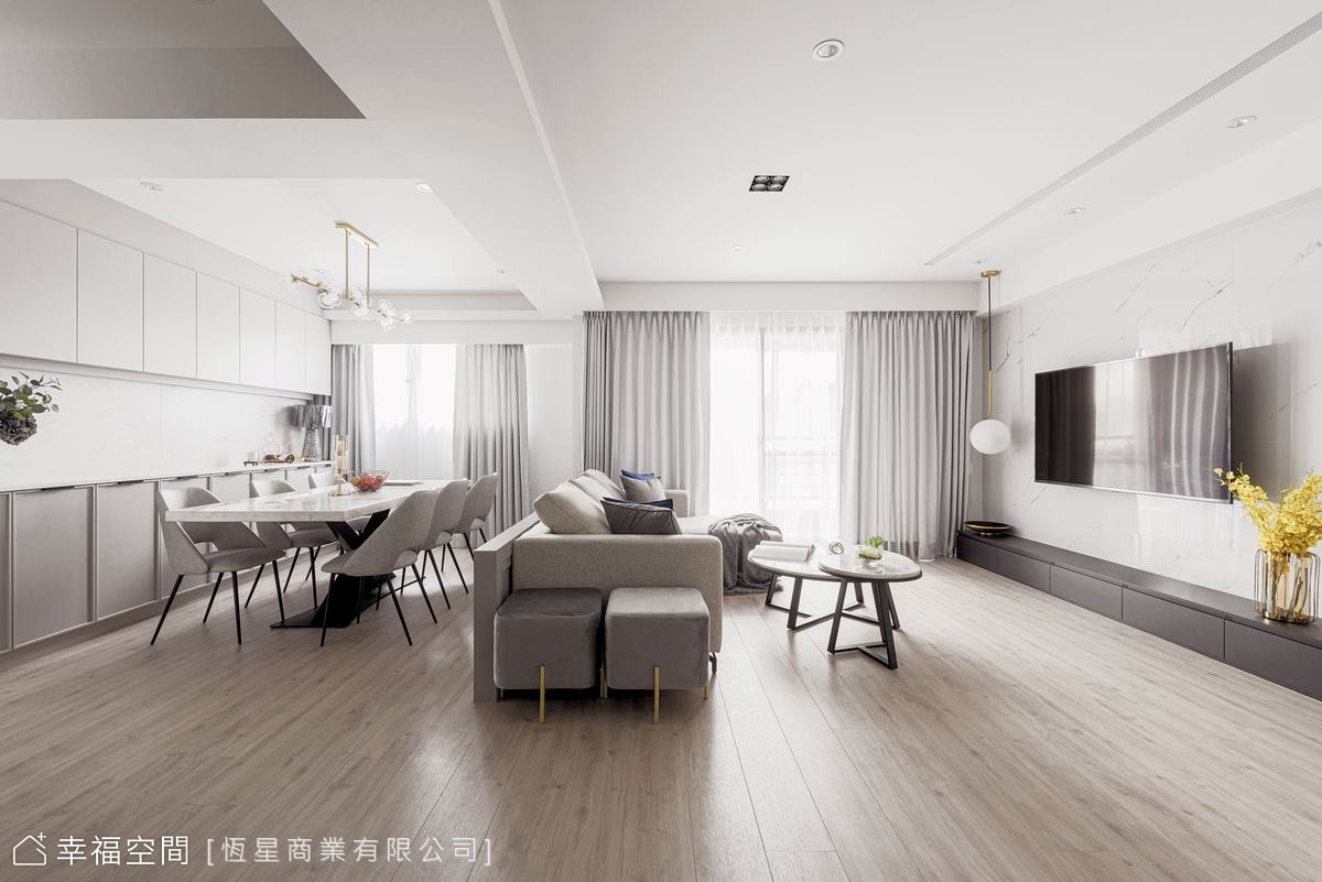 生活美學兼具收納機能 簡約現代宅