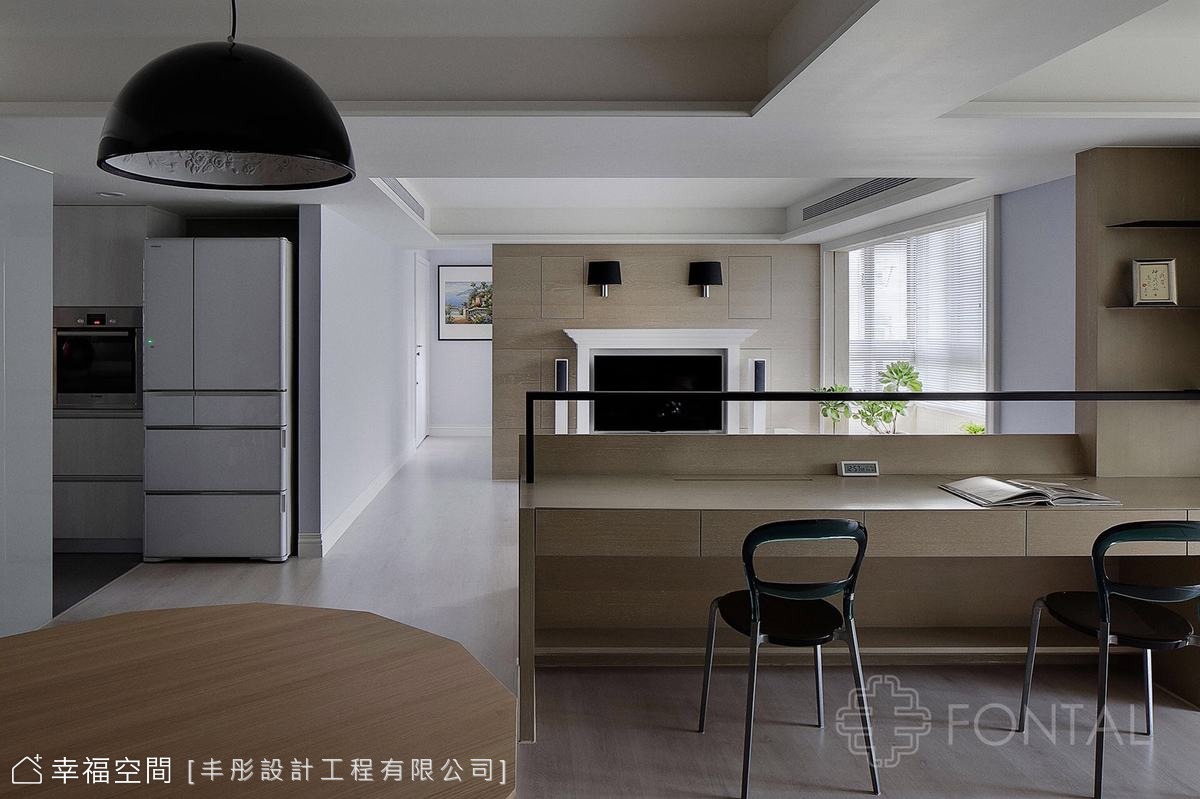 木紋漫舞於室 輕染北歐風情｜北歐風｜40坪｜2房、2廳、3衛