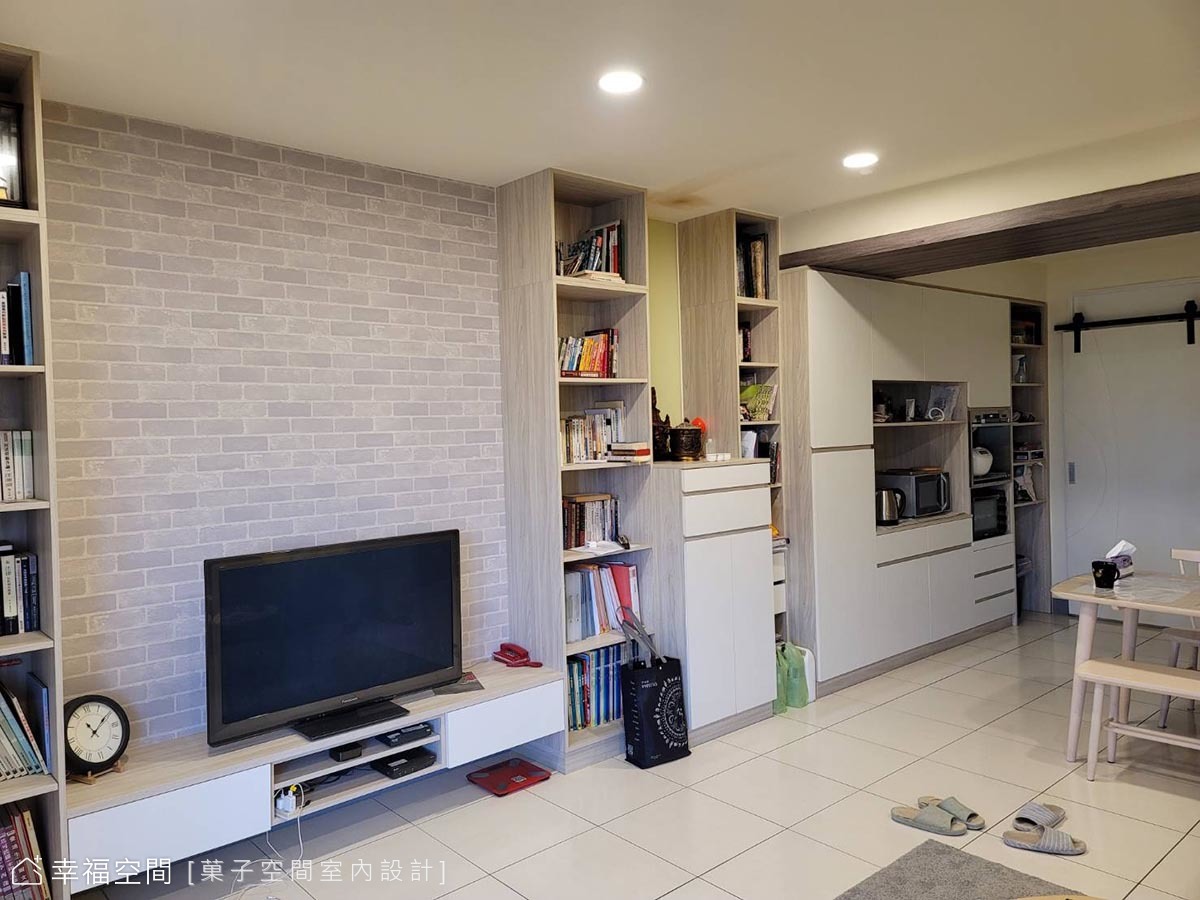 簡約北歐風 凝聚全家感情的舒適空間｜30坪｜2房、2廳、2衛