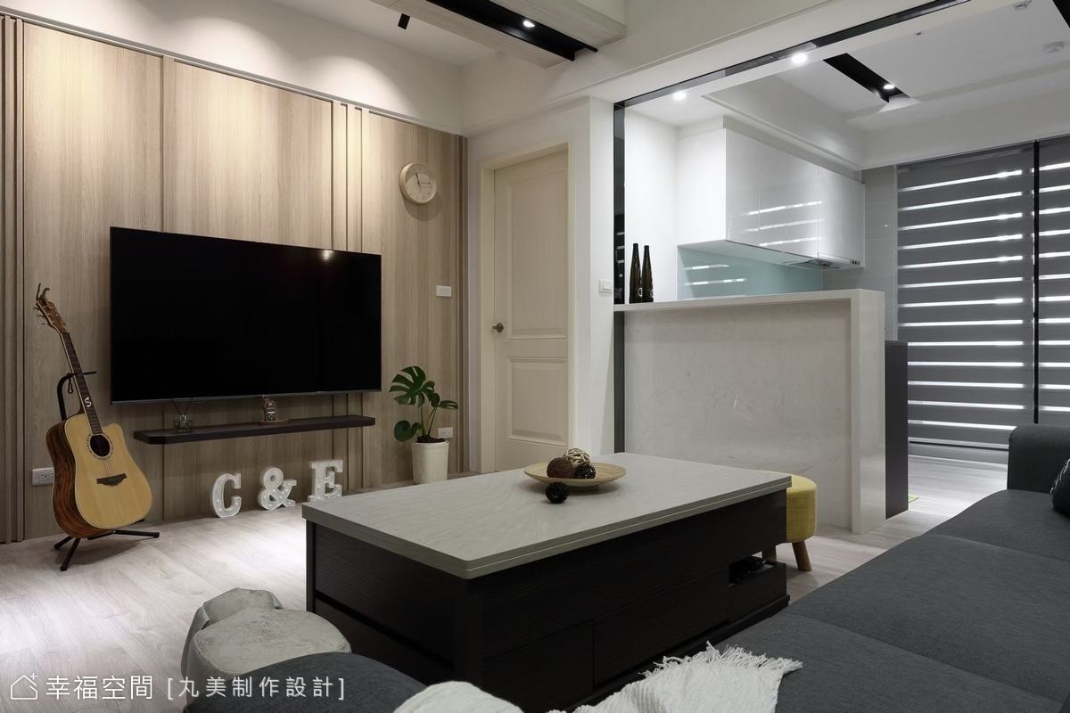 留白美與木質溫度 砌築機能質感宅