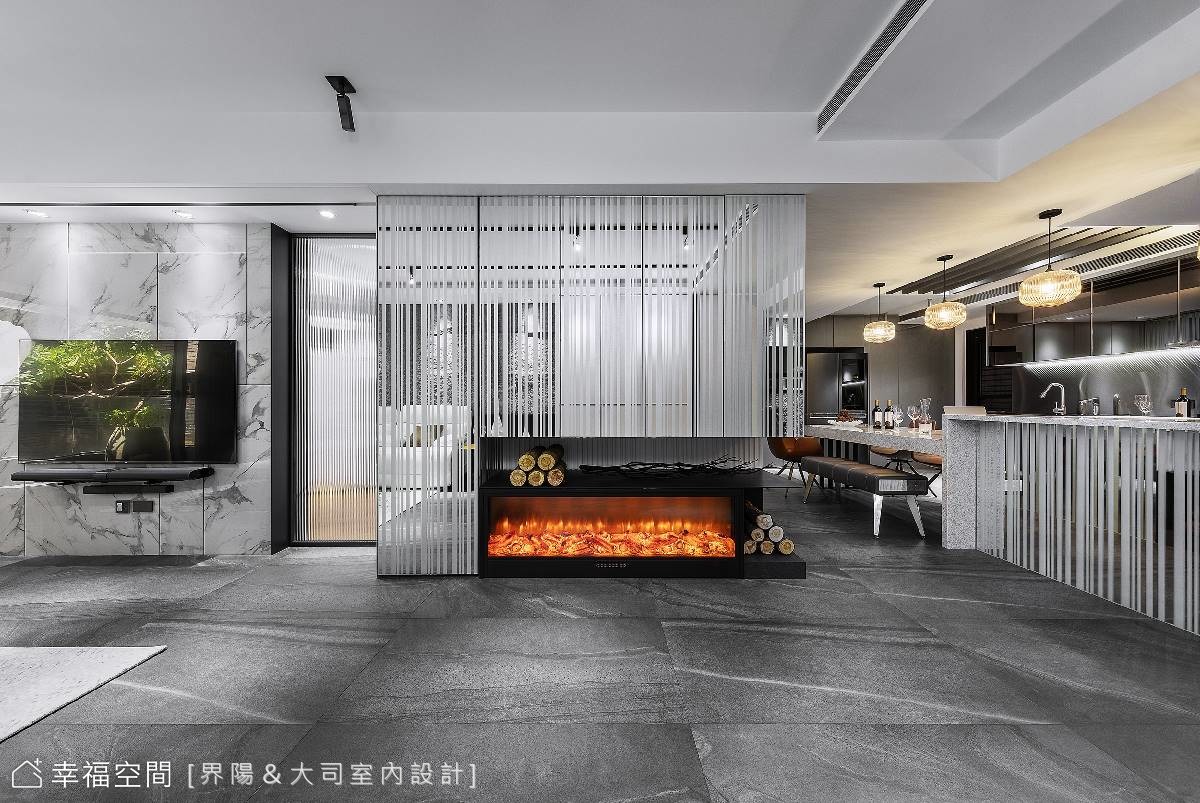 電子壁爐