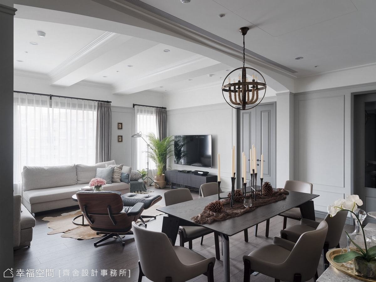 圓夢 淡雅的現代歐式風情