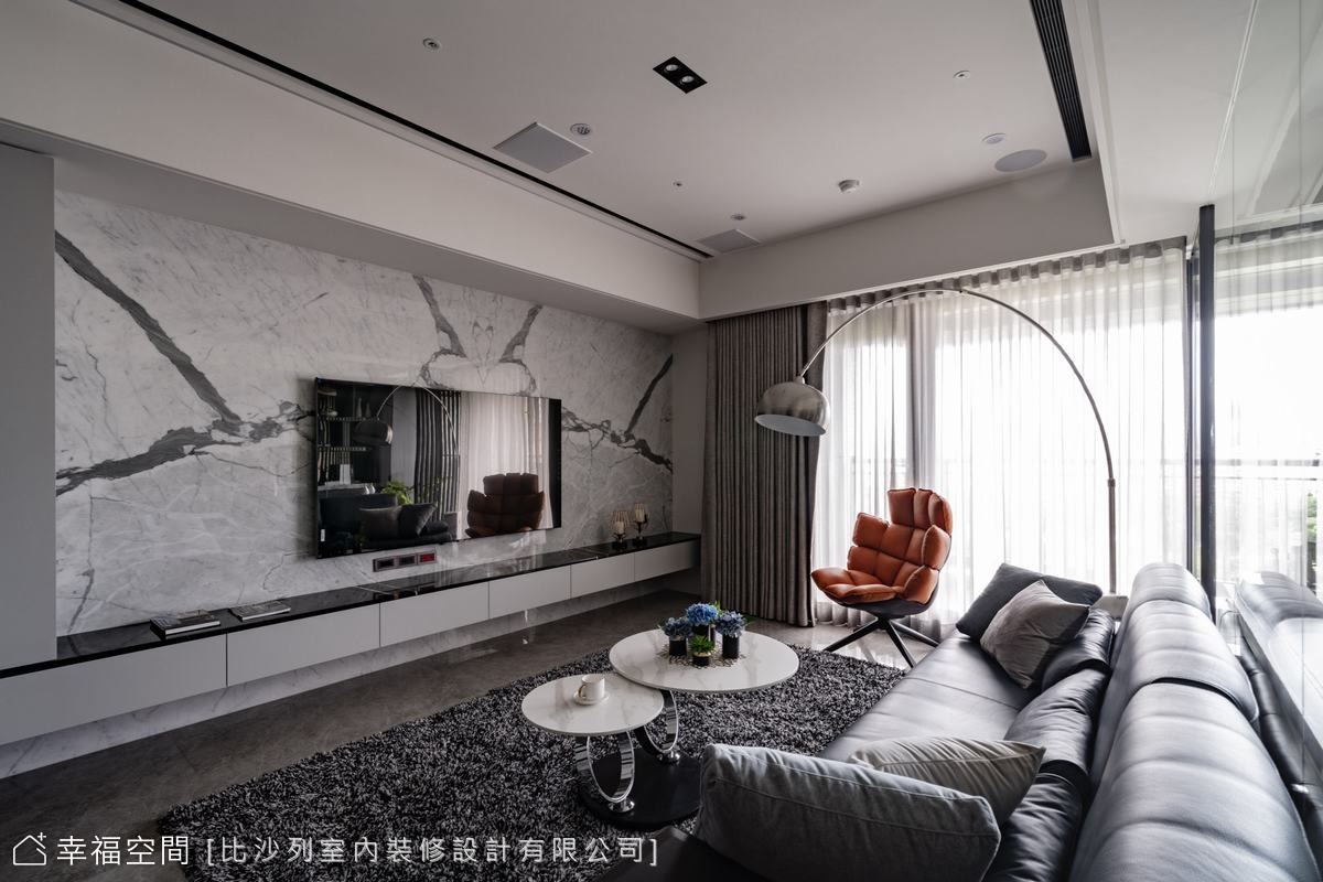 懸浮電視牆