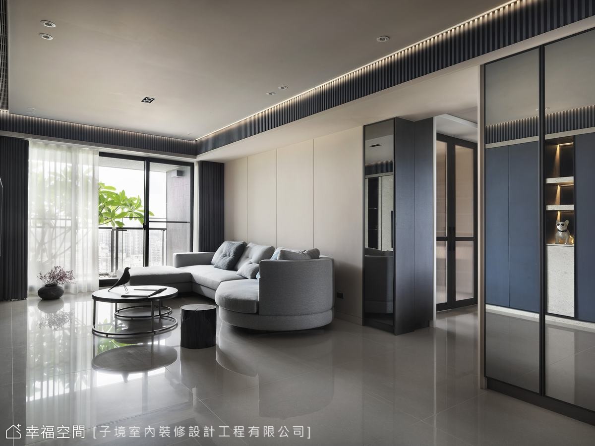 現代簡約設計語彙 圍塑療癒舒壓境域
