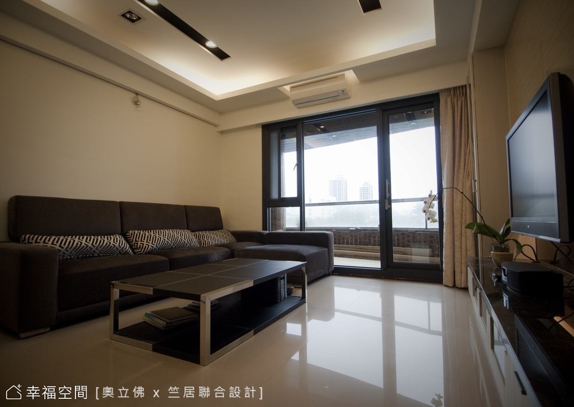 一圓夢想的現代雅居|現代風|45坪