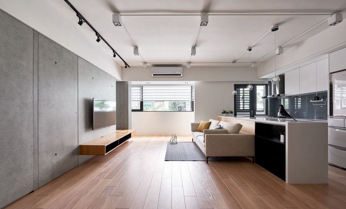 逐光尋色 清水模風建築感老屋