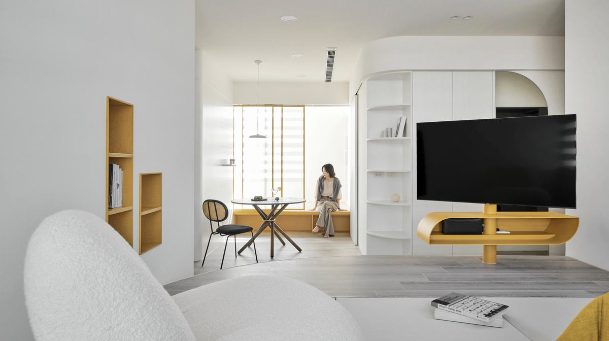曦|北歐風|老屋翻新|25坪|2房、2廳、1衛