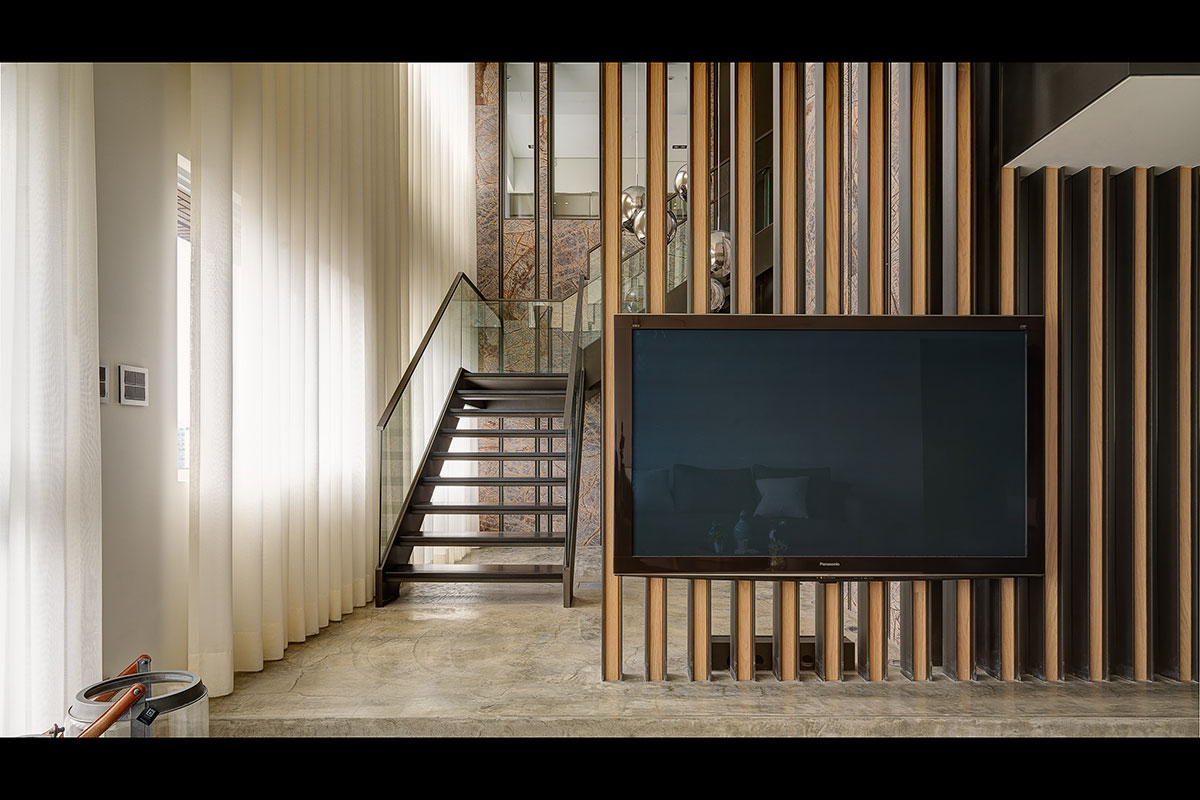 線條 架構現代磅礡風景