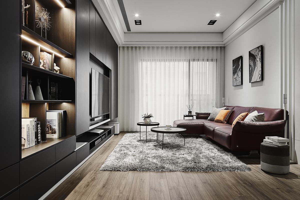 黑白調輕美式現代宅 傳遞內斂質感生活