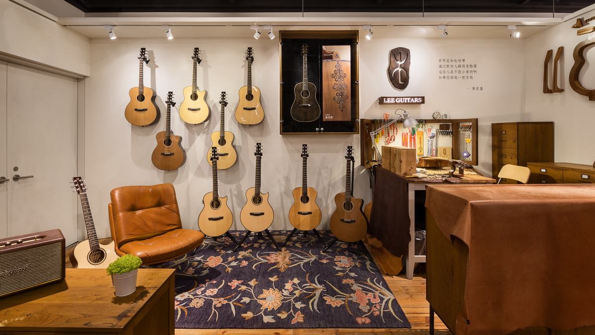 李吉他松菸旗艦店│混搭風│17坪